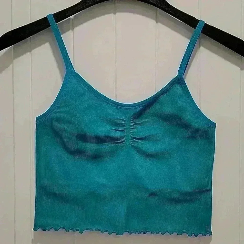 Spiritual Gangster Seamless Crop Top Size M/L - Picture 5 of 5